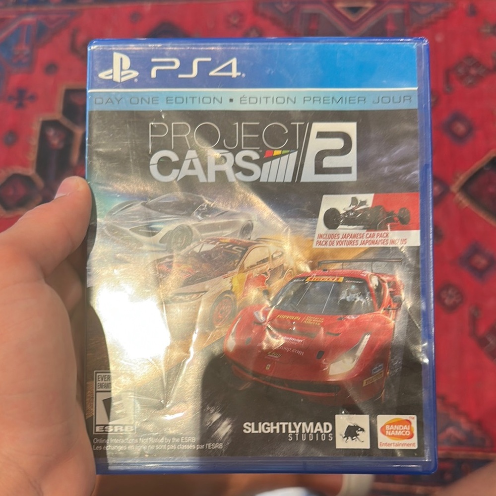PS4 Project CARS 2 Day One Edition - Red Racing Cover